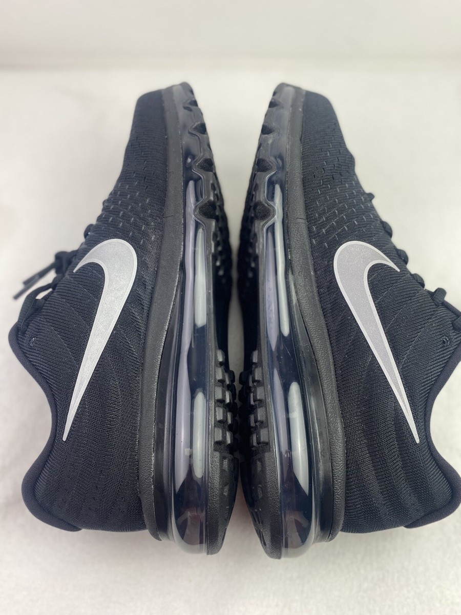 ⭐️NIKE AIR MAX 2017⭐️ブラック　27センチ Nike Air Max 2017 Shoes Triple Black Reflective White Mens Sz 9.5