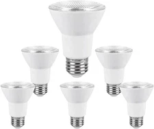 PAR20, 8 watt Neptun brand LED White Spot Light Bulb, 10 Pack