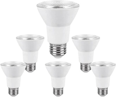 PAR20, 8 watt Neptun brand LED White Spot Light Bulb, full case of 20 bulbs