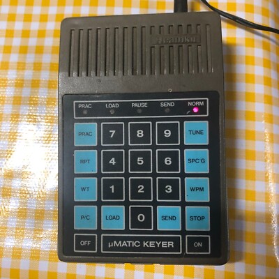 RARER VINTAGE HEATHKIT uMATIC KEYER  Morse Code  Model SA-5010  POWERS ON - READ