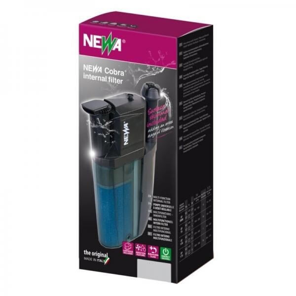 NEWA COBRA CF 130 FILTRO INTERNO ACQUARI DA 60 A 130 LITRI SKIMMER SUPERFICIE