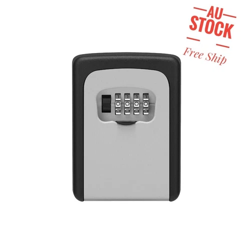  Spare Key Safe Lock Box  Home Security Wall Mounted 4 digits-Free Shipping 