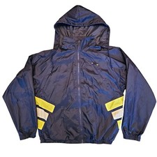 VINTAGE Adidas Mens Medium Blue Activewear Windbreaker Running Track Jacket