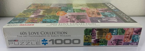 60s Love Collection 1000 Piece Jigsaw Puzzle Eurographics.New and factory sealed - Picture 4 of 4