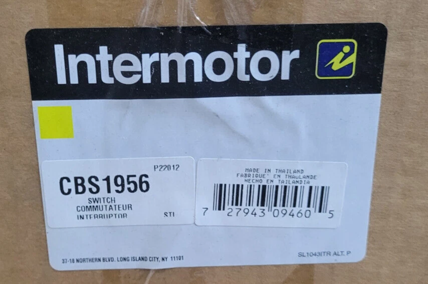 Intermotor CBS1956 Steering Column Switch for 2008-2012 Nissan Pathfinder ^ - Image 2 of 2