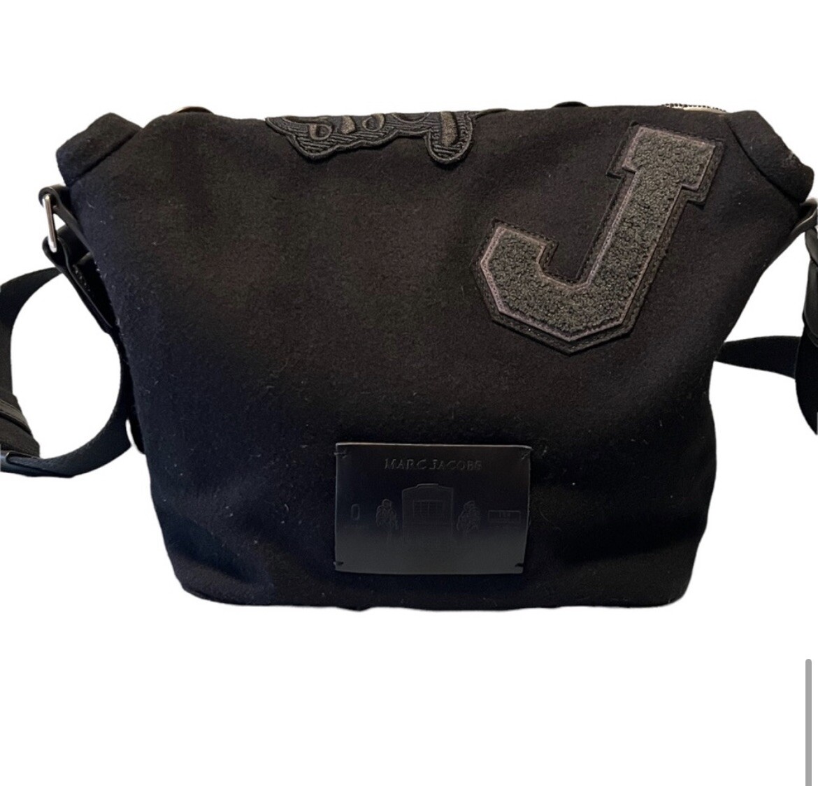 MARC JACOBS Black Disney Mickey Rummage Messenger Crossbody  display picture 1