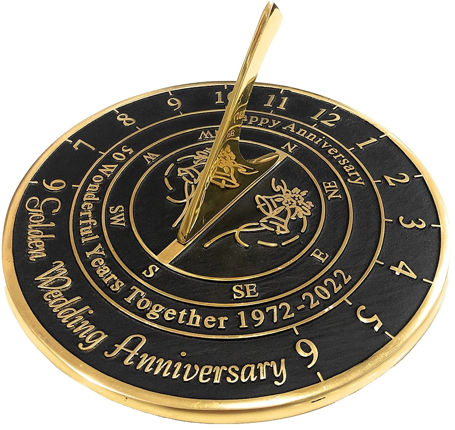 Relógio de sol de madeira