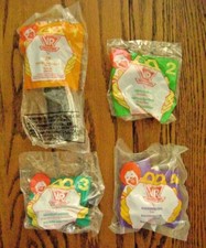 1995--VR TROOPERS Complete SET of 4 Toys McDonald's NIP 