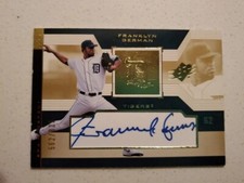 Franklyn German 2002 SPx Prospect #248 Tigers RC Rookie AUTOGRAPH  562/825
