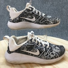 Nike Zapatos Mujer 7.5 Kaishi 2.0 Tenis para Correr 83367-011 Blanco Negro Tela