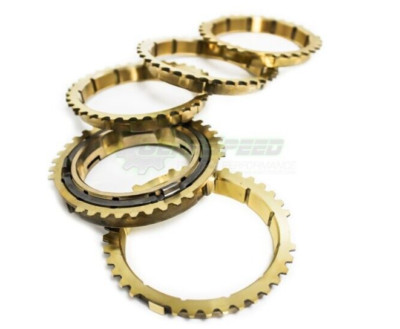 Gearspeed Brass Synchro Set - 93-01 H22 Honda Prelude 1-5