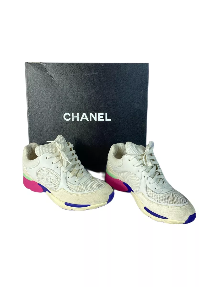 SLIGHTLY USED CHANEL SNEAKERS 💯 ORIGINAL, Women's Fashion, Footwear,  Sneakers on Carousell