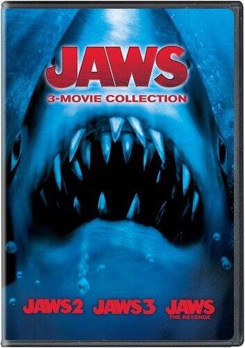 Jaws 3-Movie Collection - DVD - GOOD