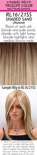 "STYLE FORWARD 16" de Raquel Welch, Topper/Hairpiece *CUALQUIER COLOR* Mono Top, NUEVO - Imagen 37 de 38