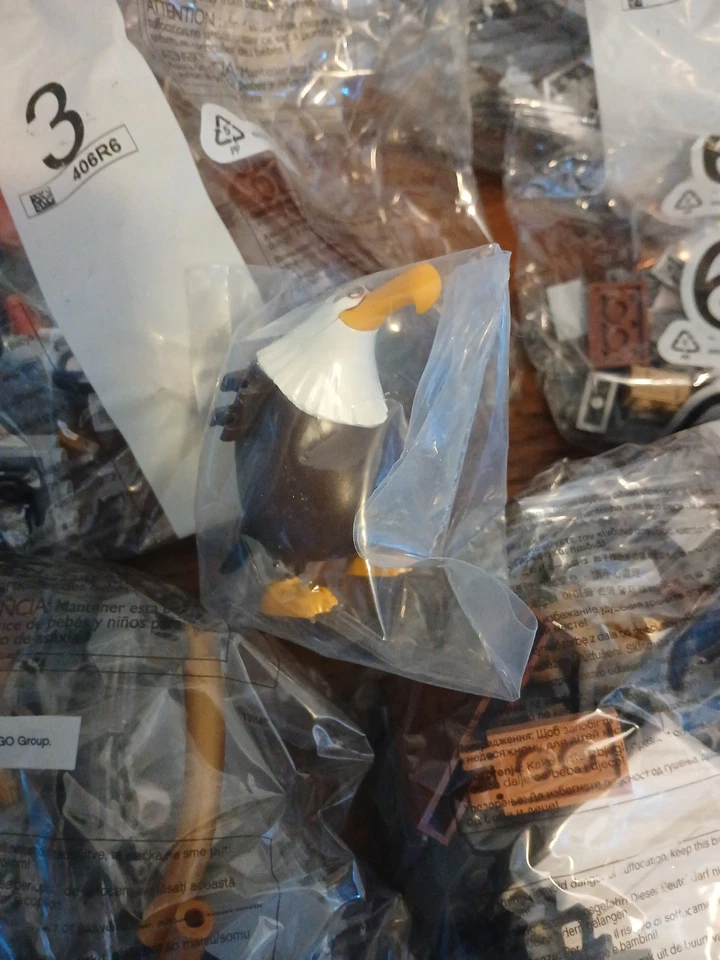 LEGO The Angry Birds Movie: King Pig's Castle (75826) caja abierta, bolsas SELLADAS Foto 4 de 4