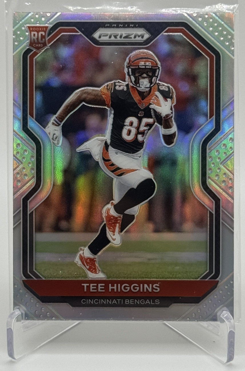 2020 Panini Prizm - Rookie Tee Higgins #308 Silver Prizm (RC)