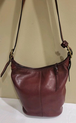 Coach Vintage Bleecker Bucket Bag Style 11422  Burgundy