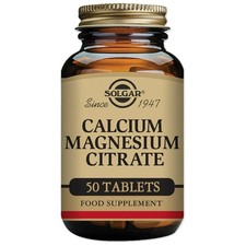 Image of Calcium Magnesium Citrate x 50/100 Tablets; Solgar