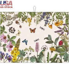 Microfiber Dish Drying Pad Ultra Absorbent Anti-Slip Kitchen Mat Portable 18x24