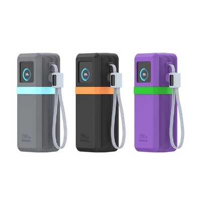 Für UGREEN 200W Powerbank 25000mAh Silikon Schutzhülle 12 8 5CM Tragbar