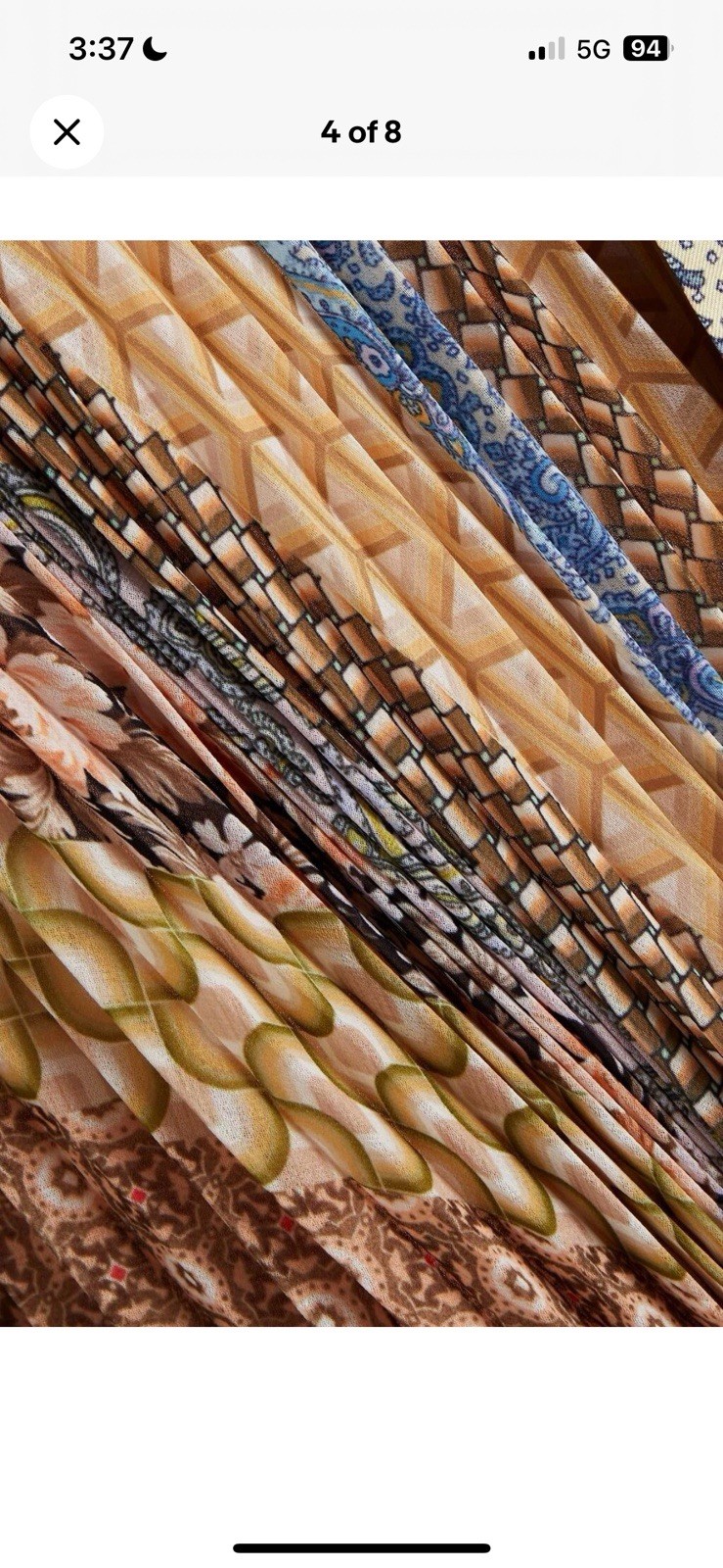 Zimmermann Sunray Picnic Patchwork Effect Midi Dr… - image 4