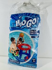 H20GO ! Centre de jeux de piscine gonflable (basket + anneaux) jouet aquatique NON OUVERT