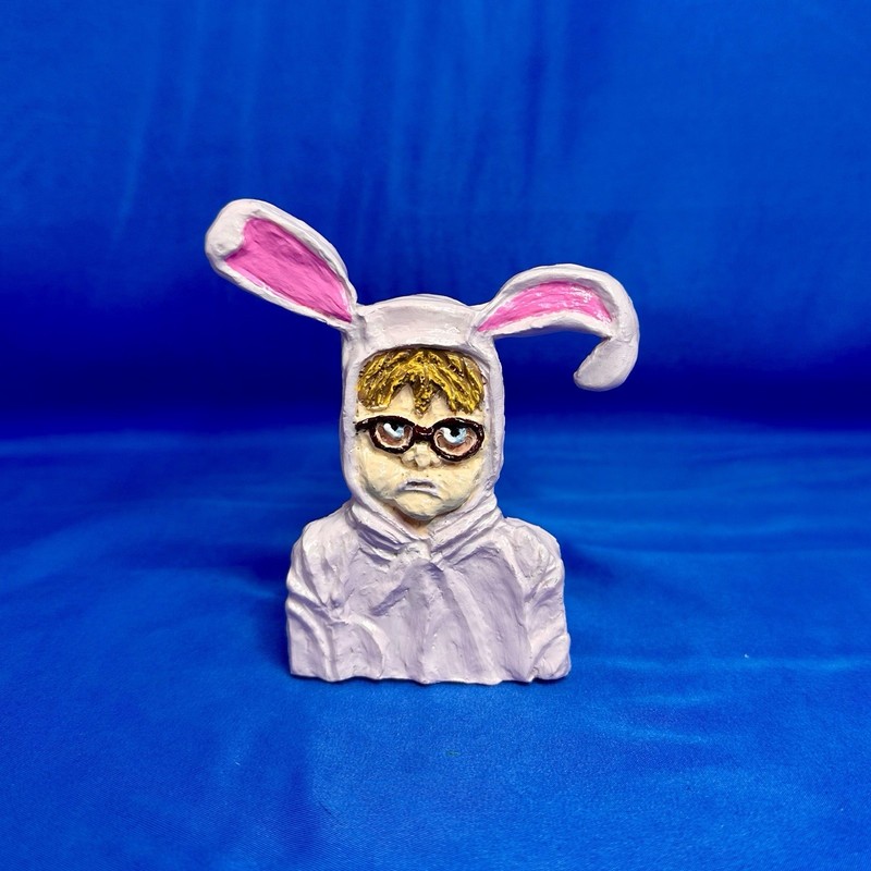 Resin Ralphie Magnet A Christmas Story Fan Art Refrigerator Magnet 4” Tall