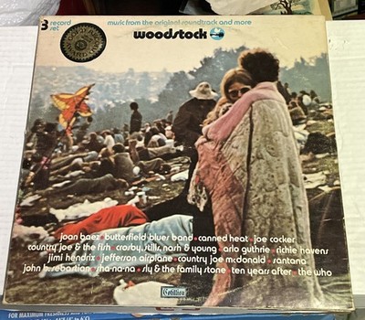Woodstock Original Soundtrack 3 Record Set , Vinyl LP & Album