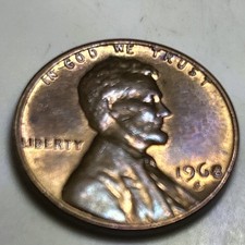 1968 Lincoln Memorial Small Cent US One Cent Coin Uncertified