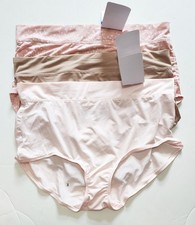 3 Warner's No Pinching No Problems Brief Panty Multi 5738 Sz 8/XL - NWT