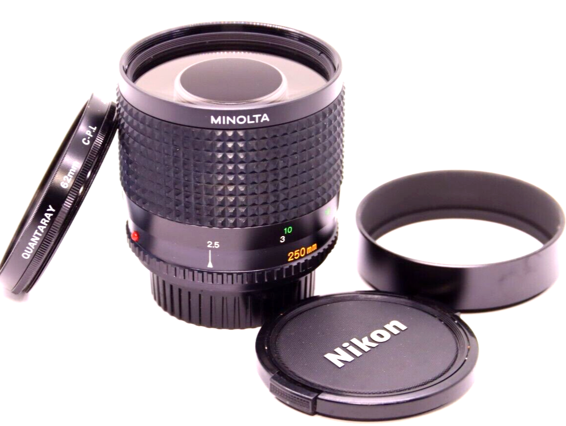 その他 minolta rf rokkor-x 1:5.6 250mm Minolta RF Rokkor-X 250mm F/5.6 Mirror MD Lens Bubble Bokeh