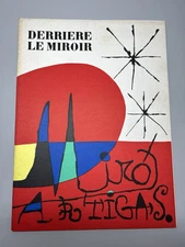 Joan Miro original lithograph from Derriere le Miroir no 87-88-89, 1956  INV884