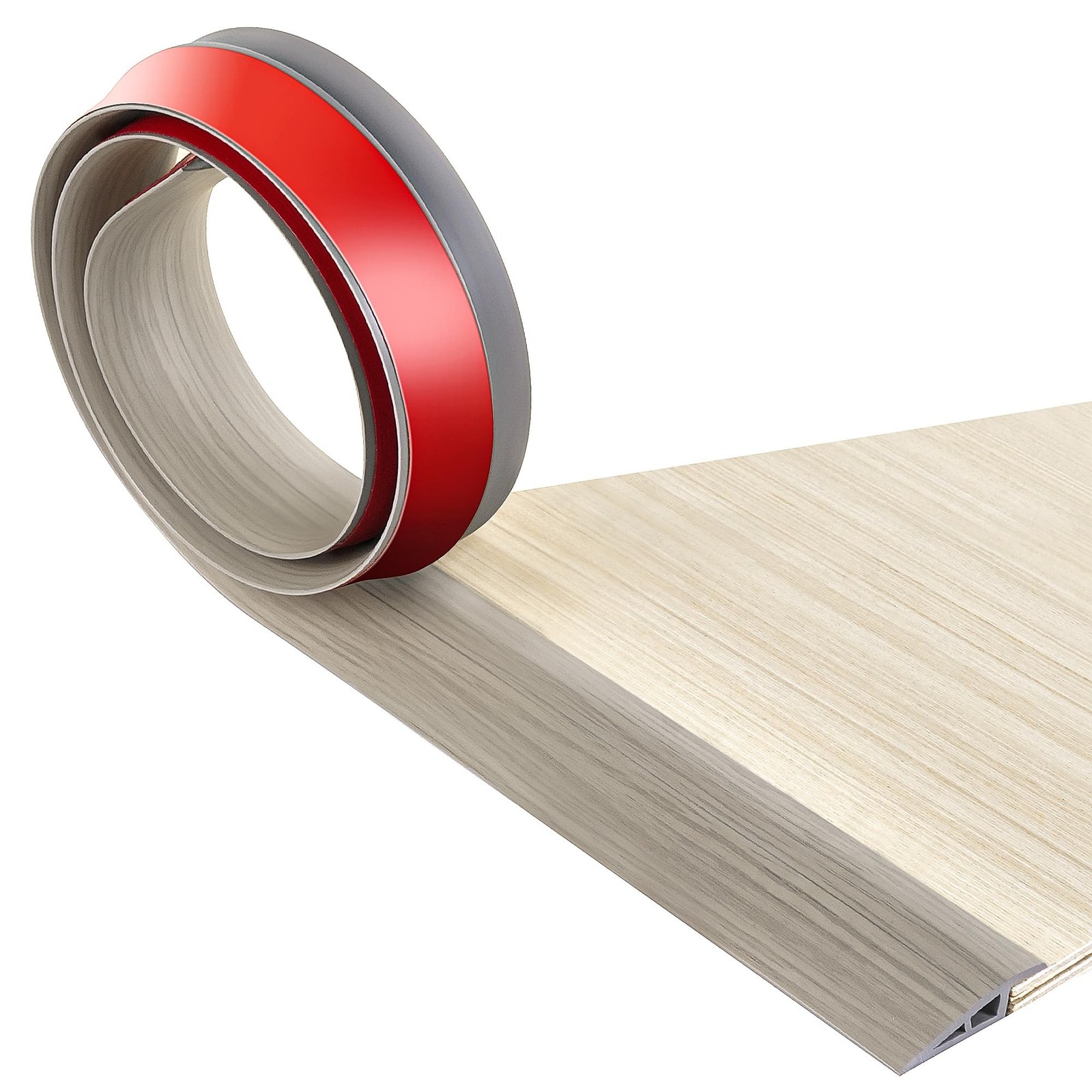 BNELL Floor Transition Strip Self Adhesive-PVC Carpet & Floor Edging Trim Str...