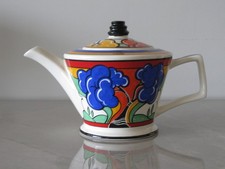Vintage Sadler Art Deco Clarice Cliff Bizzare Inspired Teapot
