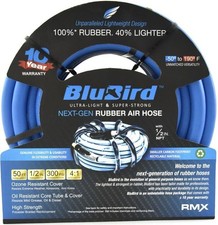 Rubber Water Hose Reel Hvy Duty Single Arm Assy 1/2" x 50'
