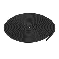 Foam Rubber Weather Seal Strip, 2.5mm Diameter 6 Meters Long for DIY Gasket