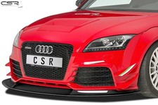 Cup Spoiler Lippe Front Ansatz Schwert für Audi TT RS 8J CSL317