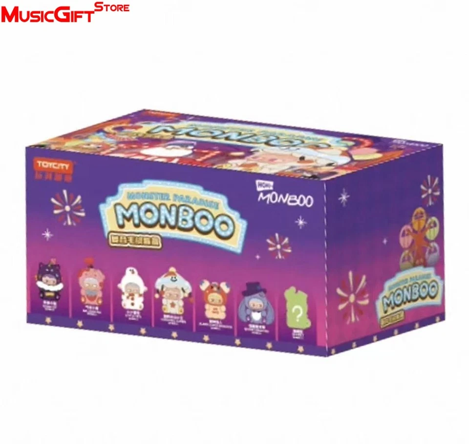 Виниловая плюшевая фигурка TOYCITY MONBOO The Monster Paradi подтверждение слепой коробки #КРУЖКИ - Изображение 2 из 4