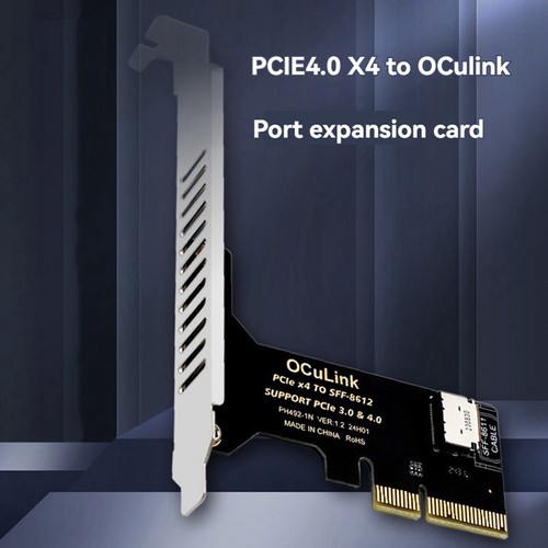 PCIe 4.0 X4 to SFF-8611 & SFF-8612 Adapter Converter PCIE X4 to Oculink3943 - Afbeelding 4 van 7