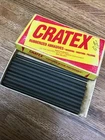 (1)Cratex 1/4” Round Abrasive Stick Silicon Carbide Rubberized Coarse Grit 046-C