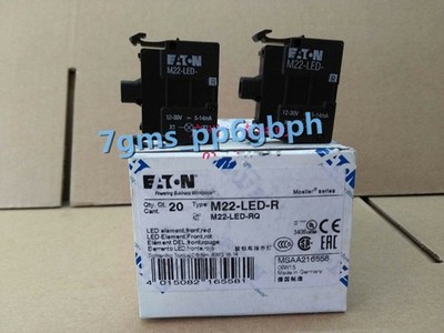 2 PCS NEW   lamp holder module M22-LED-R 12-30V red *yt