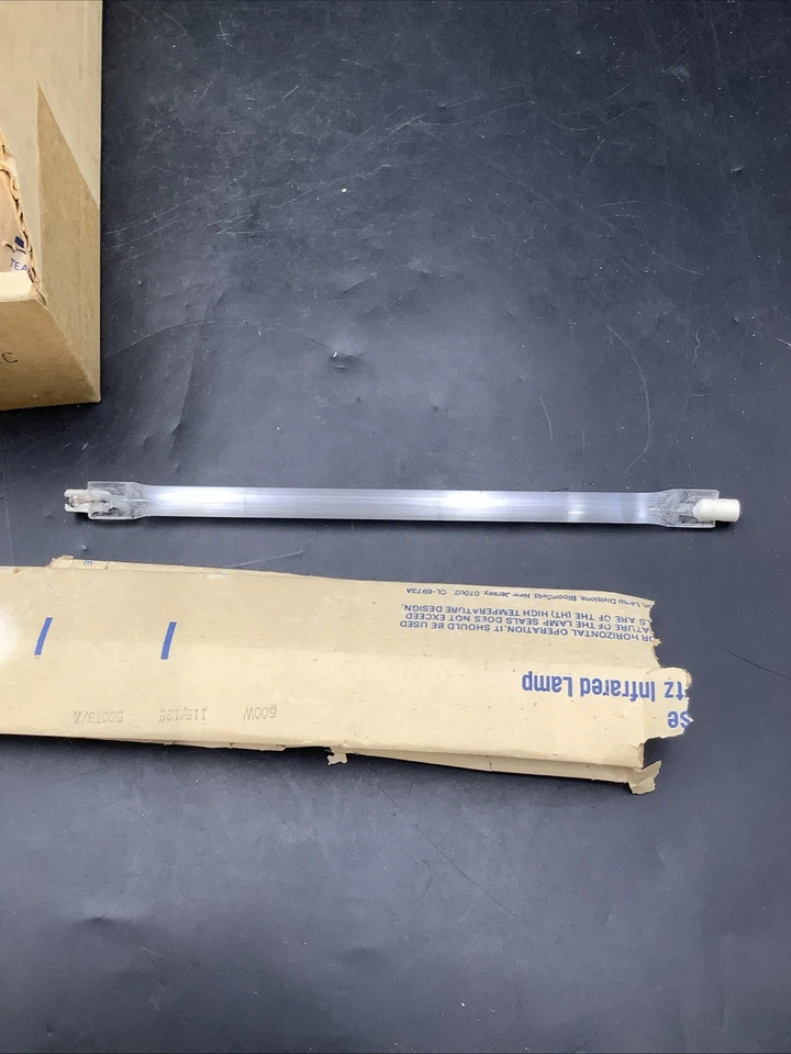 x11 WestingHouse 500T3/7 Translucent Industrial Infrared Quartz Light Bulb - Image 4 of 4