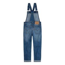 LEVI'S GIRLS DENIM OVERALL - SIZE: YOUTH 14 - WEST LAKE