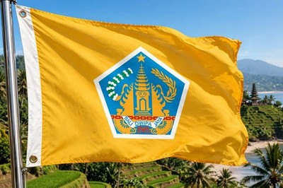BALI Indonesia 5x3 feet FLAG 150cm x 90cm Metal eyelets
