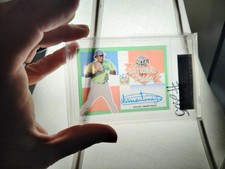 1/1 2021 Leaf Metal Draft Angel Martinez National Pride Clear Green Auto