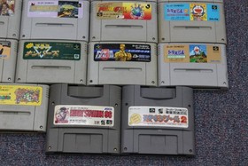 WHOLESALE LOT 24 Nintendo Super Famicom Games SFC Japan Import SNES UNTESTED #8