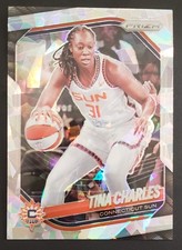 2025 WNBA Prizm Tina Charles Cracked Ice #3