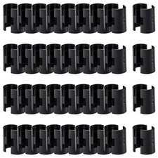72 Pcs Wire Shelf Clips for 1" Post - 36 Pairs of Wire Rack Lock Clip Replace...