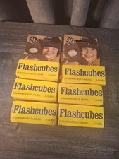 6 NIP Vtg. GE Flashcube Cameras Standard Cubes.. 3 Cubes/12Flashes