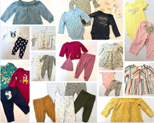 Carter's 28 Piece 6 Month Baby Girl Clothing Bundle Lot